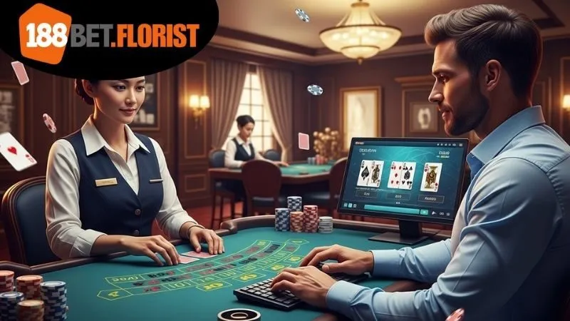 Live casino dealer thật 188BET là gì?