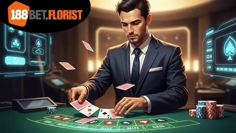 Ưu điểm live casino dealer thật 188BET