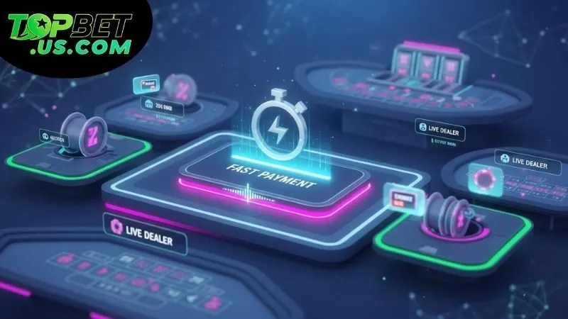 Ưu điểm nổi bật khi trải nghiệm Topbet thanh toán nhanh